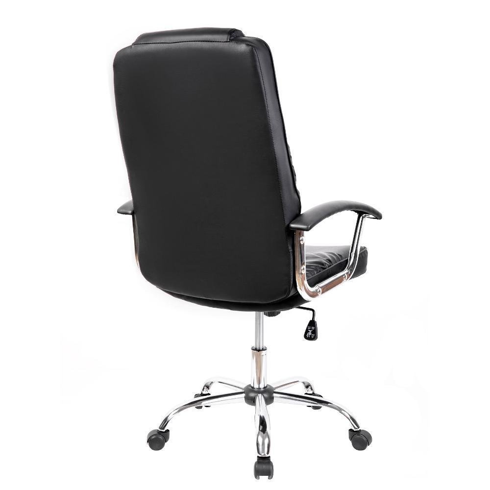 Cadeira Office Presidente Healer Denver, Peso suportado 100Kg, Regulagem de Altura, Preto Cadeira Office Presidente Healer Denver, Peso suportado 100Kg, Regulagem de Altura, Preto