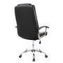 Cadeira Office Presidente Healer Denver, Peso suportado 100Kg, Regulagem de Altura, Preto
