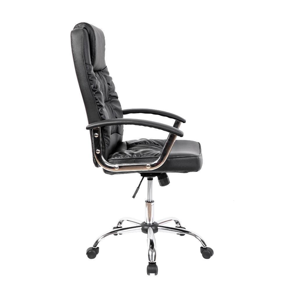 Cadeira Office Presidente Healer Denver, Peso suportado 100Kg, Regulagem de Altura, Preto Cadeira Office Presidente Healer Denver, Peso suportado 100Kg, Regulagem de Altura, Preto