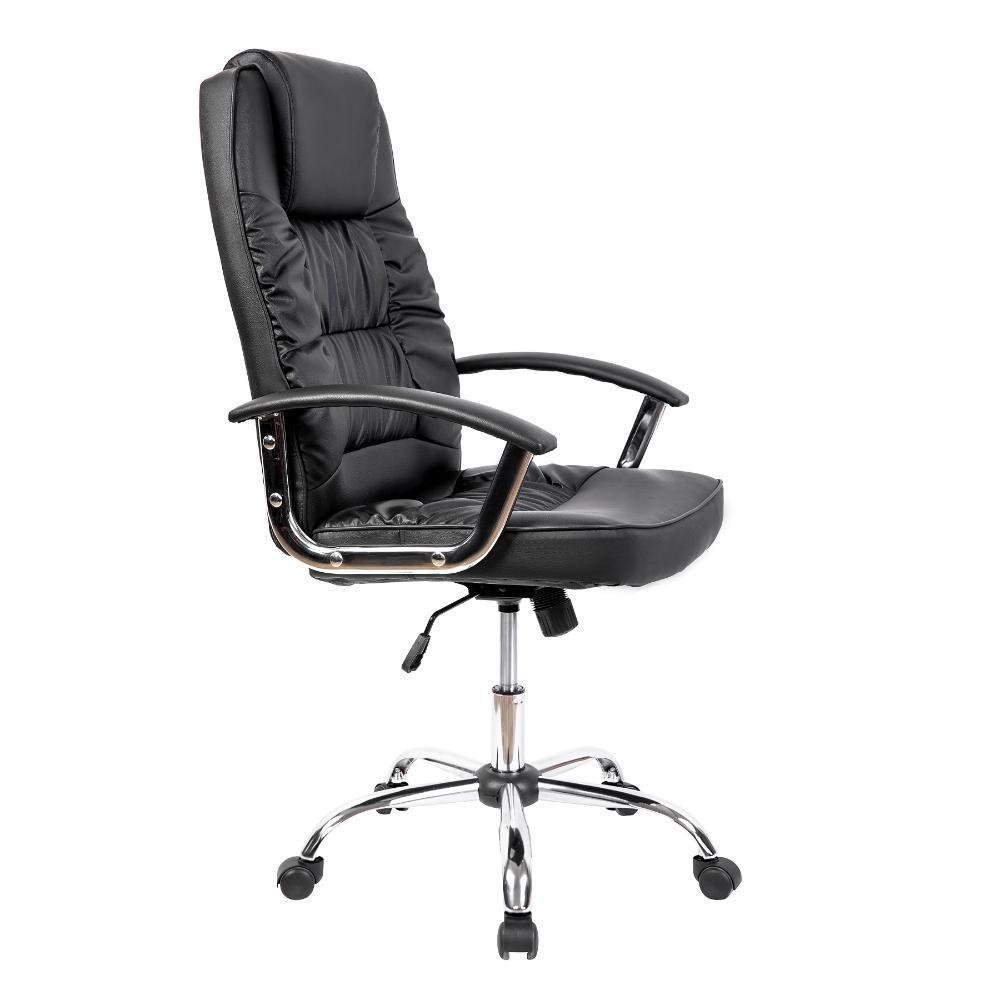 Cadeira Office Presidente Healer Denver, Peso suportado 100Kg, Regulagem de Altura, Preto Cadeira Office Presidente Healer Denver, Peso suportado 100Kg, Regulagem de Altura, Preto