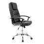 Cadeira Office Presidente Healer Denver, Peso suportado 100Kg, Regulagem de Altura, Preto