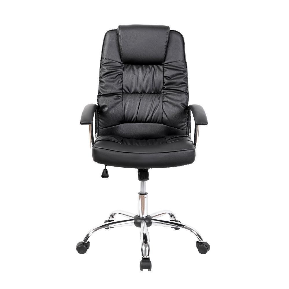 Cadeira Office Presidente Healer Denver, Peso suportado 100Kg, Regulagem de Altura, Preto Cadeira Office Presidente Healer Denver, Peso suportado 100Kg, Regulagem de Altura, Preto