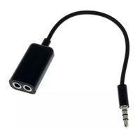 Cabo Adaptador P2 Estéreo Para 2 Fones, DIVERSOS De Áudio