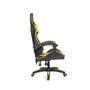 Cadeira Gamer Prizi PZ1005, Peso Suportado até 120Kg, Mecanismo Borboleta, Amarela