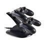 Carregador Oivo Para Dualshock Ps4 Joystick Duplo Charge Preto