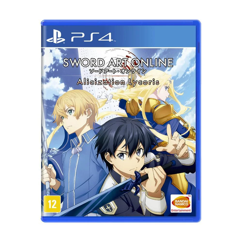 Jogo Sword Art Online Alicization Lycoris Ps4 Jogo Sword Art Online Alicization Lycoris Ps4