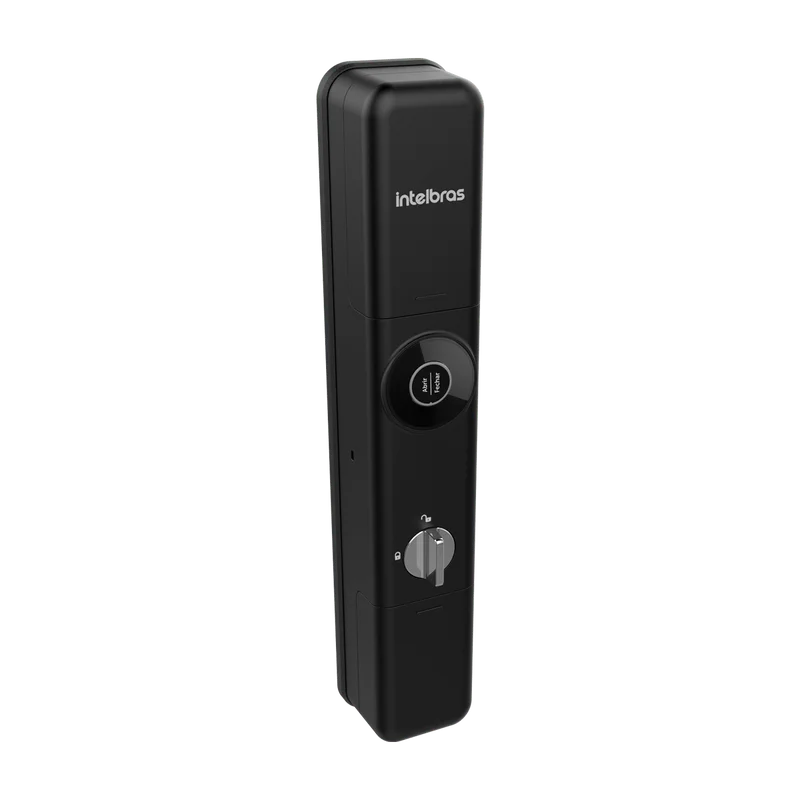 Fechadura Smart De Embutir Intelbras Izy Ifr 7001+ Abertura Por Senha Chave Tag Biometria E App Izy Smart Hub