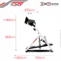 Suporte Para Volantes - Sxt V2 Extreme Simracing - Branco - Ajustável Logitech, Thrustmaster, Fanatec