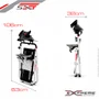 Suporte Para Volantes - Sxt V2 Extreme Simracing - Branco - Ajustável Logitech, Thrustmaster, Fanatec