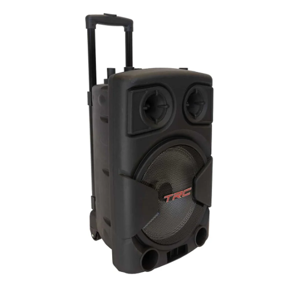 Caixa De Som Amplificada 450w trc 5545 - Portátil, Bluetooth, Bateria Interna, Bivolt, Rádio Fm, Microfone E Alto-falantes De 12" Caixa De Som Amplificada 450w trc 5545 - Portátil, Bluetooth, Bateria Interna, Bivolt, Rádio Fm, Microfone E Alto-falantes De 12"
