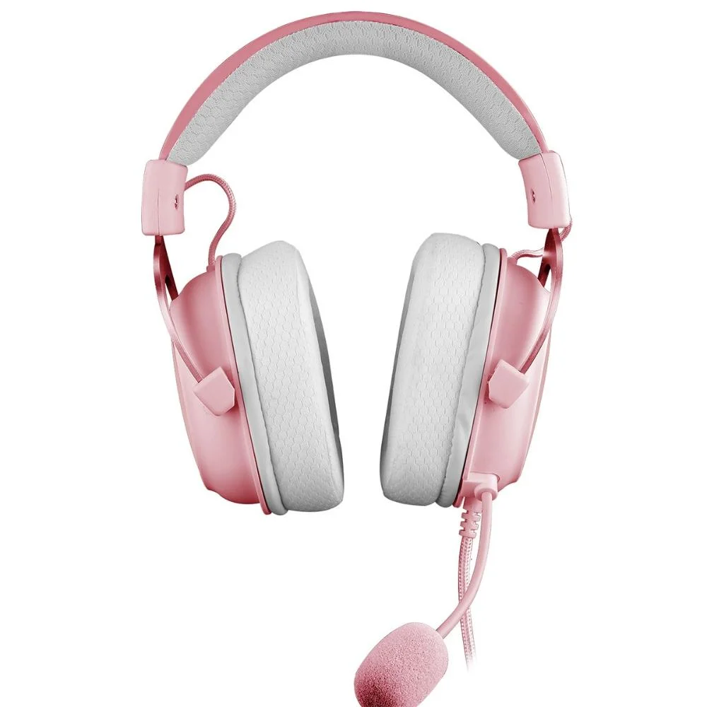 Headset Gamer Redragon Zeus X Rosa RGB H510RGB