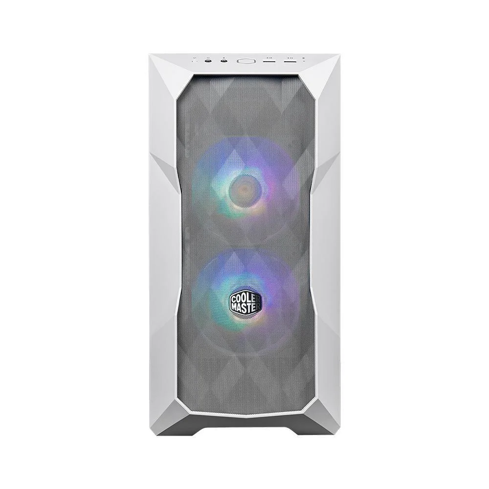 Gabinete Cooler Master Masterbox Td300 Mesh White - Lateral Em Vidro Temperado - Td300-wgnn-s00 Gabinete Cooler Master Masterbox Td300 Mesh White - Lateral Em Vidro Temperado - Td300-wgnn-s00
