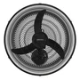 Ventilador De Parede Ventisol New, Oscilante, 50cm, 1300RPM, Plástico, 127V, Preto