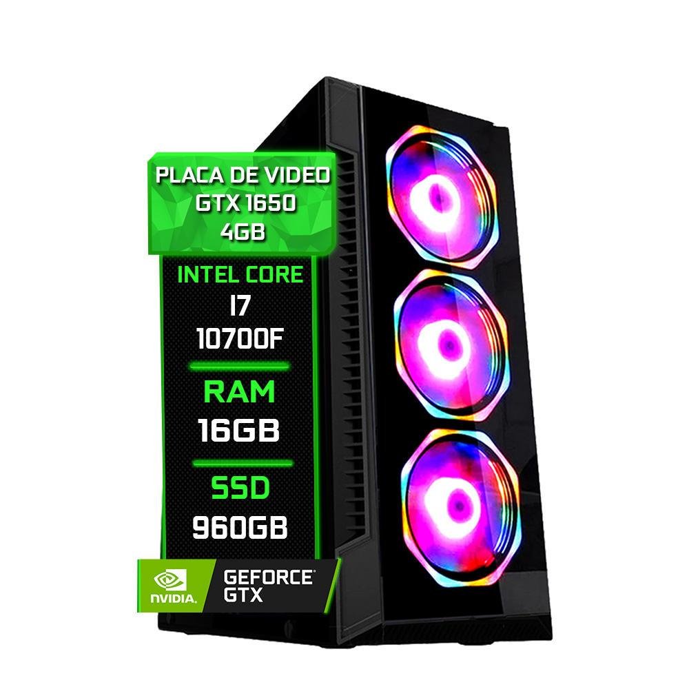 Pc Gamer Fácil Intel Core I7 10700f 10 Geraço