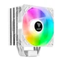 Cooler Para Processador GAMDIAS Boreas E1-410, RGB Branco, 120mm - BOREAS-E1-410-WH