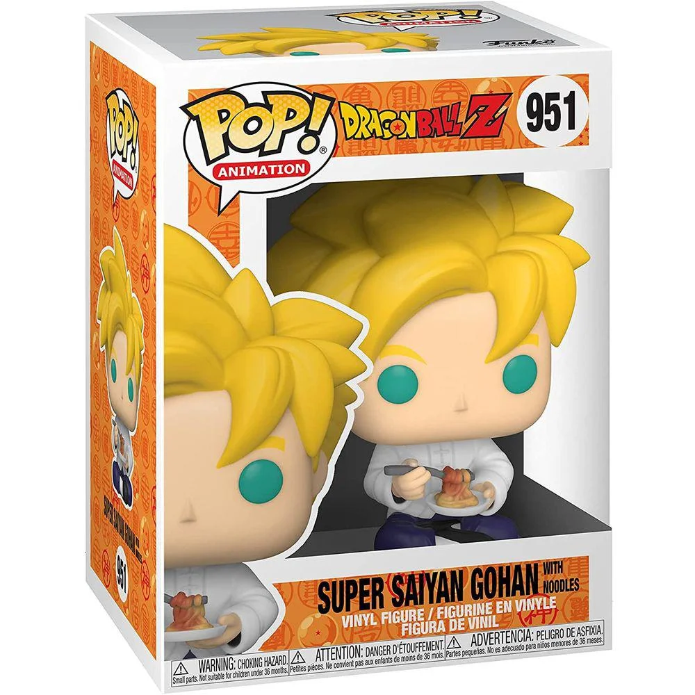 Funko Pop Gohan With Noodles 951 Dragon Ball Z