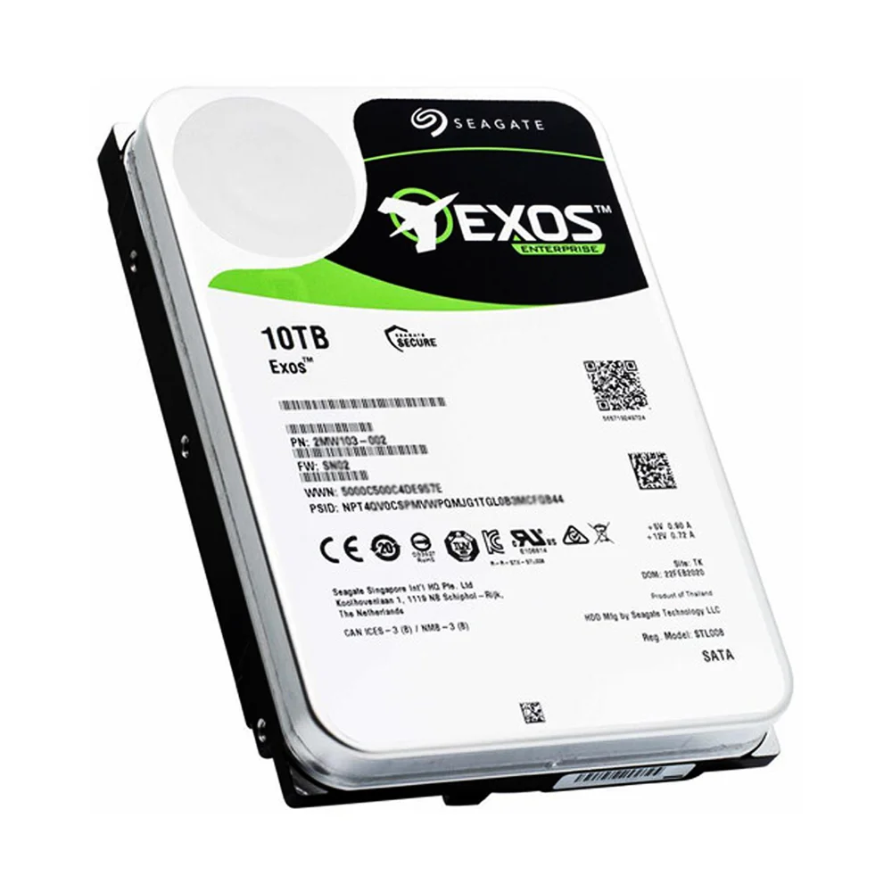 HD Seagate 10TB Exos St10000nm002g KaBuM
