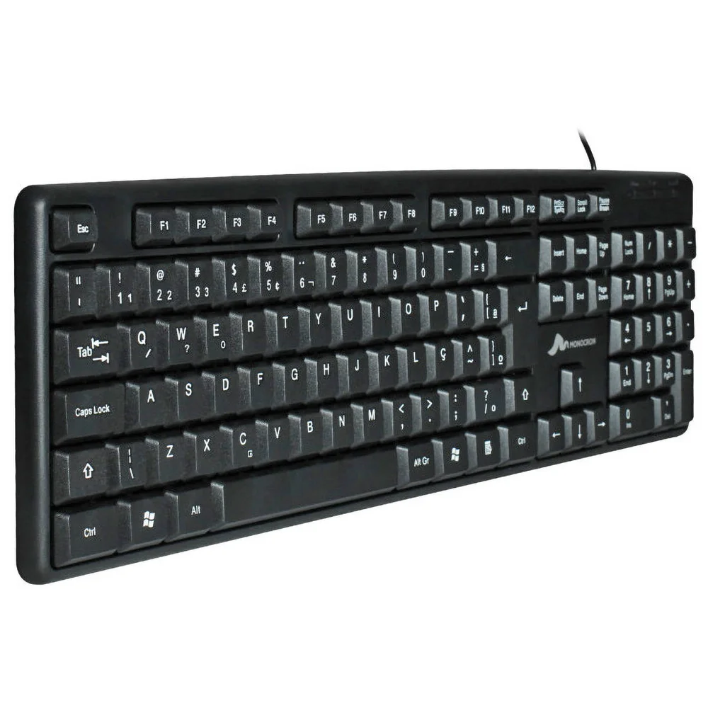 Teclado Usb Padro Abnt2 107 Teclas Mn8236