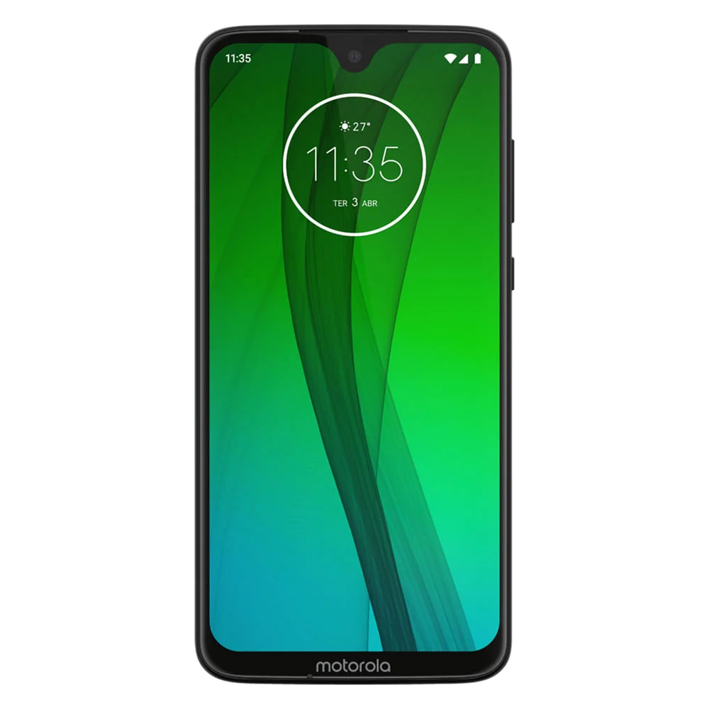Smartphone Motorola Moto G7 64gb Android Pie - 9.0 Dual Chip Onix - Xt1962-4 Smartphone Motorola Moto G7 64gb Android Pie - 9.0 Dual Chip Onix - Xt1962-4