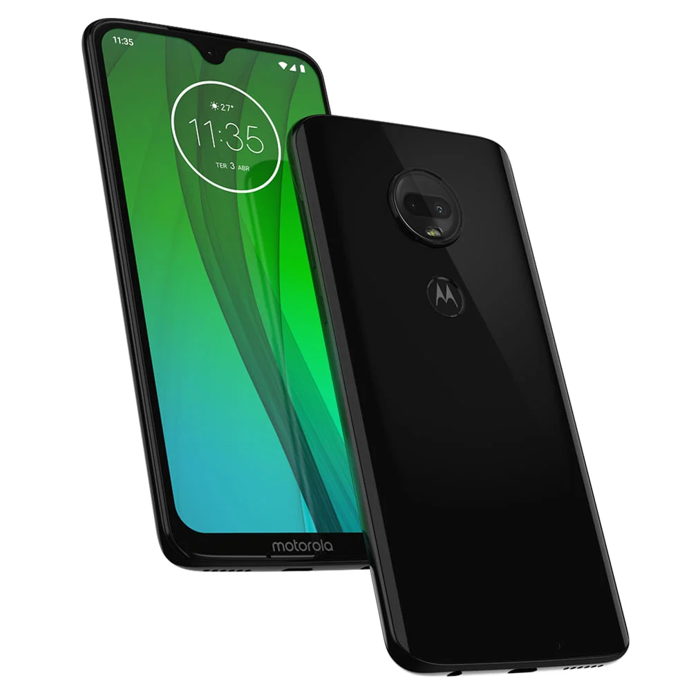 Smartphone Motorola Moto G7 64gb Android Pie - 9.0 Dual Chip Onix - Xt1962-4 Smartphone Motorola Moto G7 64gb Android Pie - 9.0 Dual Chip Onix - Xt1962-4