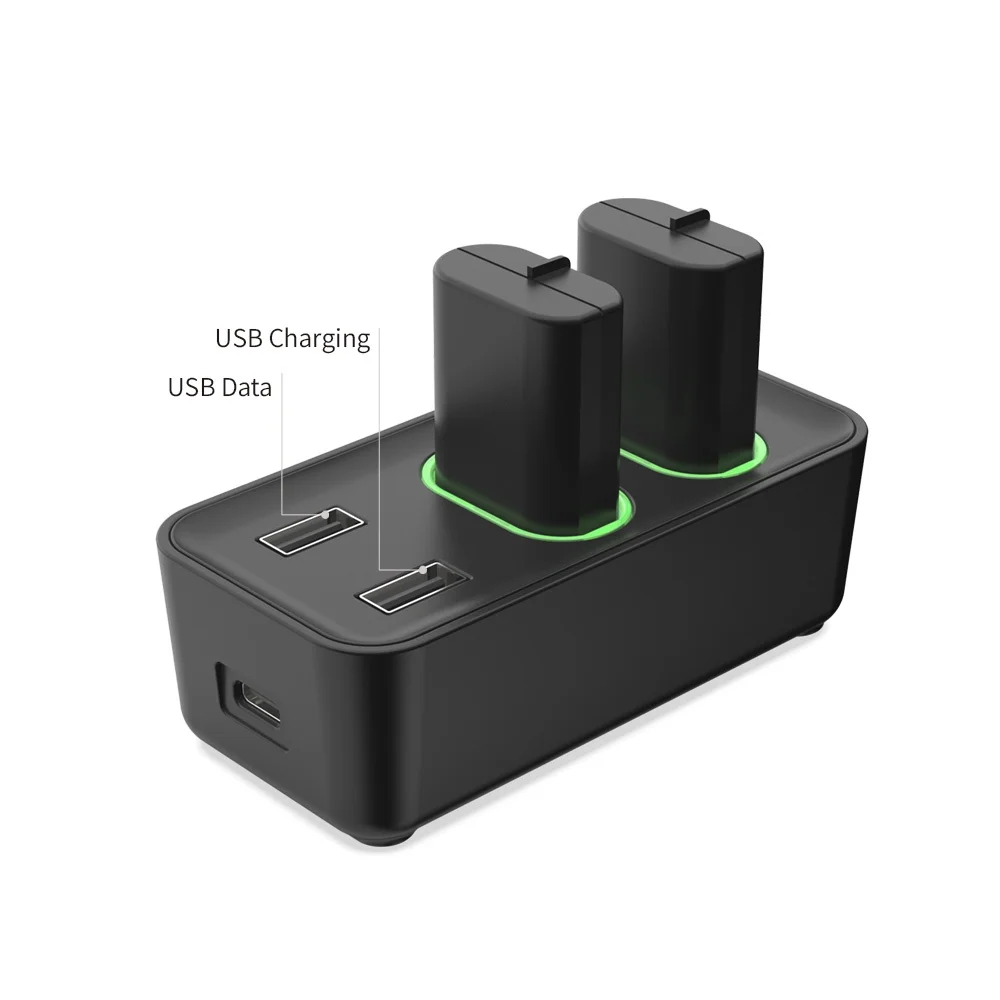 Carregador Base Dock Duplo Charge XBOX Series + 2 Baterias