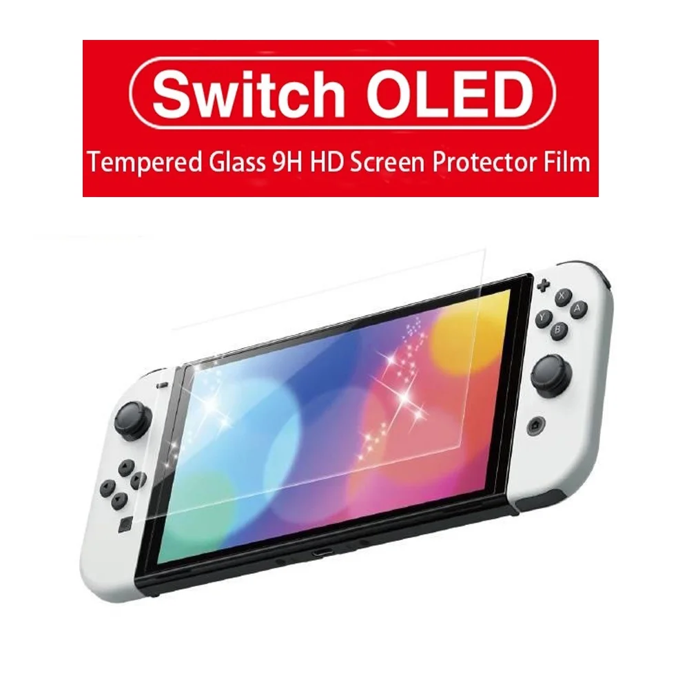 Pelicula De Vidro Oivo/t&z Temperado 9h Para Tela Nintendo Switch Oled
