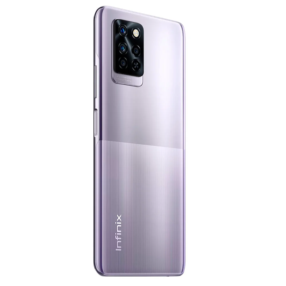 Smartphone Infinix, Note 10, Pro 256GB, Câmera Quádrupla Até 64 Mp, 5000 Mah, Tela 6.95” De 90 Hz, Full Hd, Dual Chip, 8GB RAM - Silver Secret
