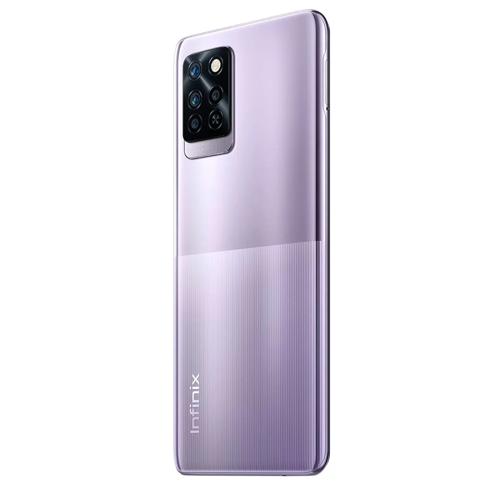 Smartphone Infinix, Note 10, Pro 256GB, Câmera Quádrupla Até 64 Mp, 5000 Mah, Tela 6.95” De 90 Hz, Full Hd, Dual Chip, 8GB RAM - Silver Secret