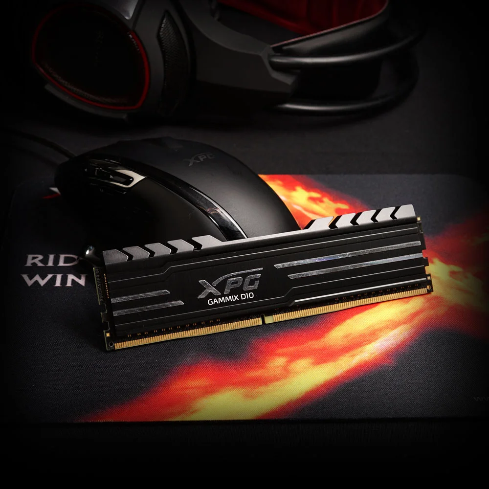 Memória XPG GAMMIX D10, 8GB, 3200MHz, DDR4, Black