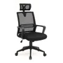 Cadeira Escritório Maxoffice Diretor Ergonomica, Peso Máximo Suportado: 120 kg, Preto