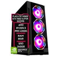 PC Gamer AMD Ryzen 3 Pro 4350g 38ghz KaBuM