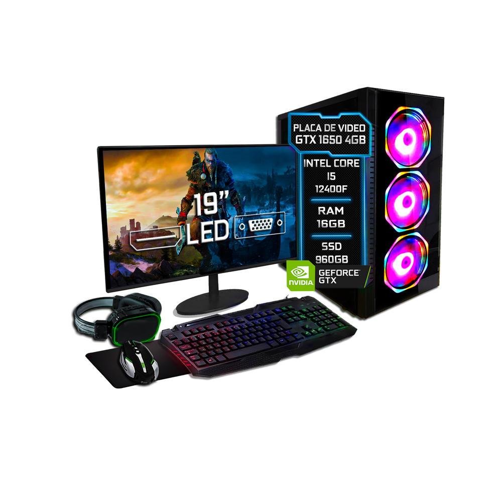PC Gamer I5 16GB DDR4 Gtx 1650 4GB KaBuM