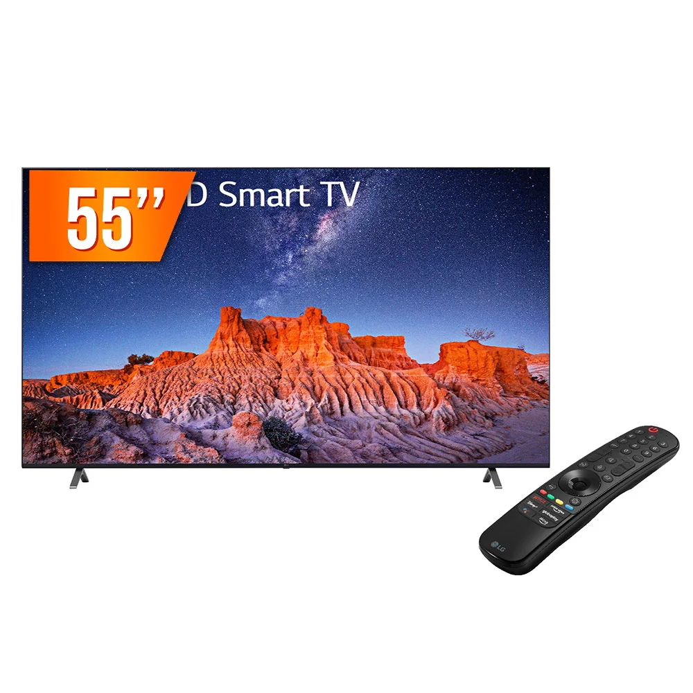 Smart TV LG 55 Polegadas LED KaBuM