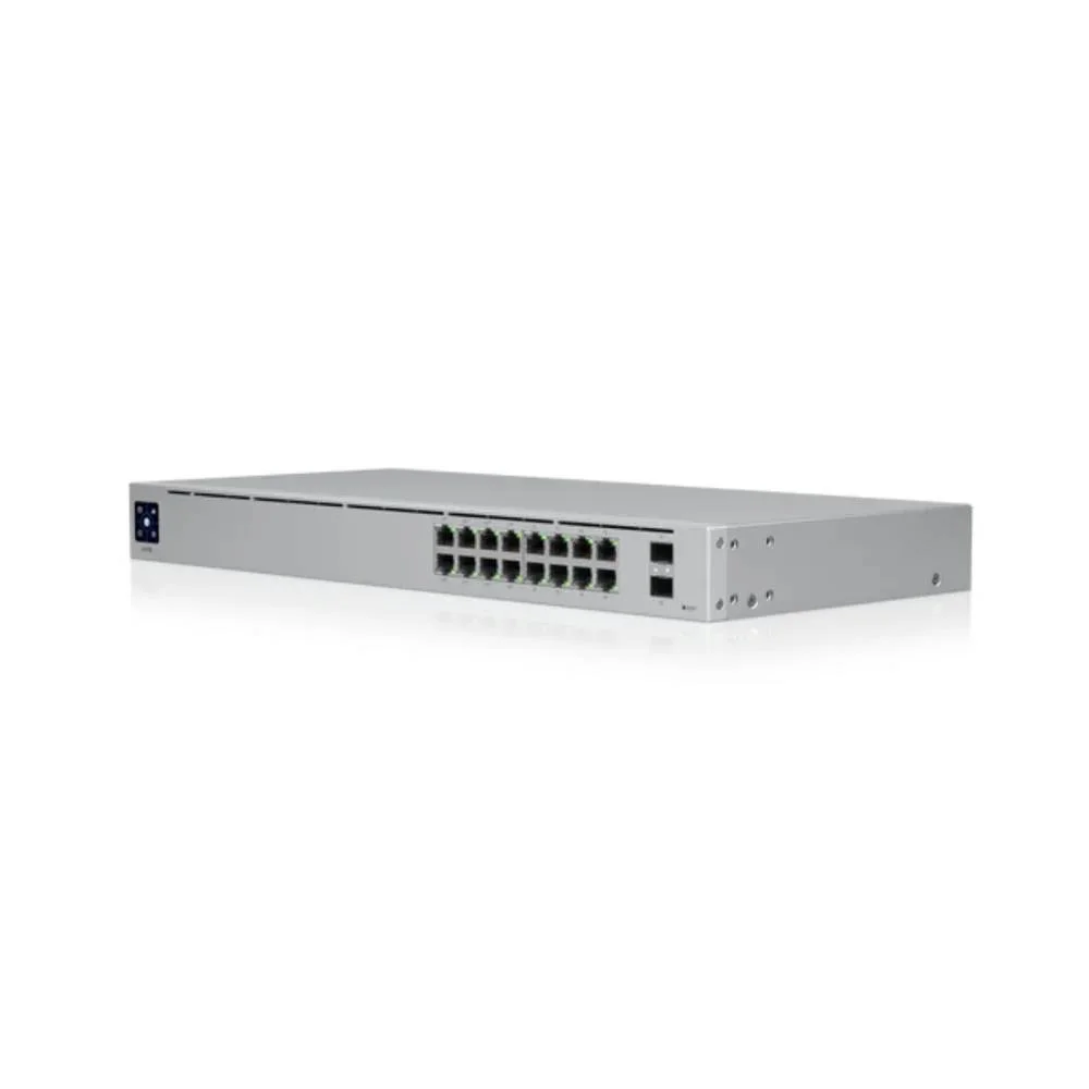 Switch Ubiquiti Unifi Gen2, 16p, Poe + 2sfp, 42W - Usw-16-Poe I