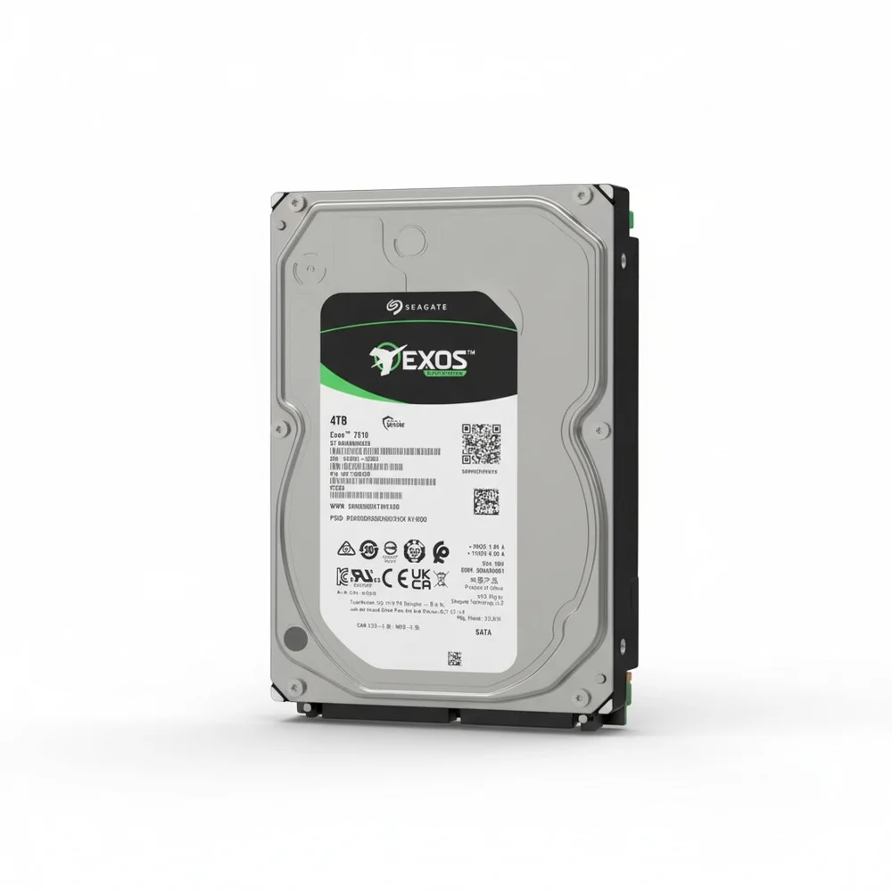 [SAS端子]Seagate EXOS 7E10　HDD 4TB 7200rpm HD Seagate Exos 7E10, 4TB, 7200RPM, 256MB, 3.5, Servidor, ST4000NM024B