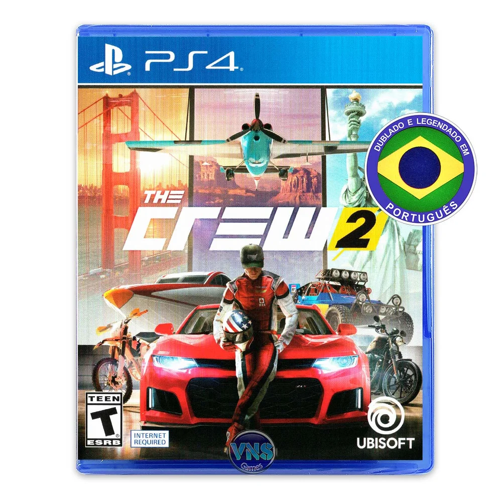 Jogo The Crew 2 Ediço Standard Playstation 4