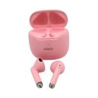 Fone Kaidi Tws Bluetooth Tws, Duplo Case Transporte E Carga, Rosa