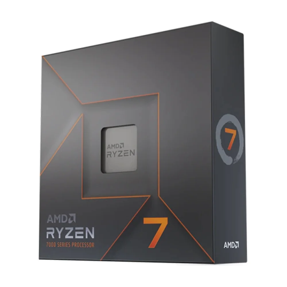 Processador AMD Ryzen 7 7700X, 5.4GHz, Cache 40MB, AM5, 8 núcleos, 16 Threads, Radeon Graphics Com Vídeo - 100-100000591WOF