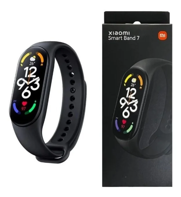 Pulseira Xiaomi Smart Mi Band 7 Preto China Com Nfc Pulseira Xiaomi Smart Mi Band 7 Preto China Com Nfc