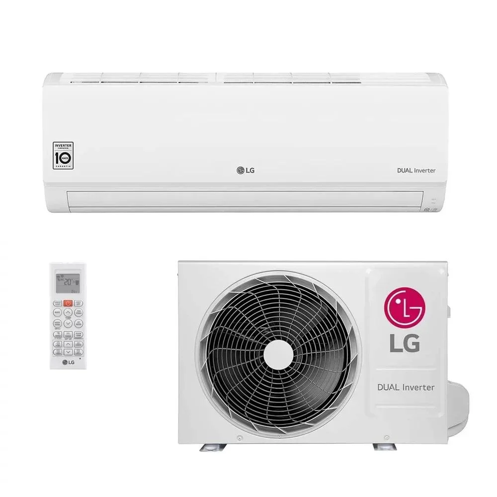 Ar Condicionado Inverter LG, Dual Voice 9000 Btus, Quente/frio - 220v. Ar Condicionado Inverter LG, Dual Voice 9000 Btus, Quente/frio - 220v.