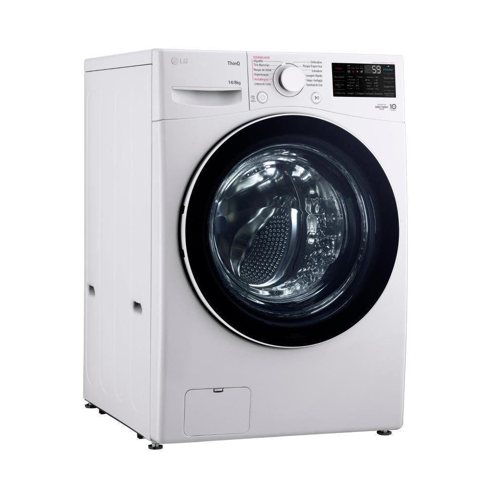 Lava E Seca Smart LG 14kg Branco Com Inteligência Artificial Aidd Motor Inverter, 220 Volts - Wd14wgsp6a Lava E Seca Smart LG 14kg Branco Com Inteligência Artificial Aidd Motor Inverter, 220 Volts - Wd14wgsp6a