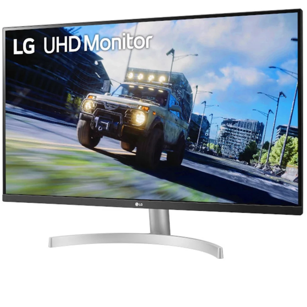 【ほぼ新品】LG 32UN500-W 4K 31.5インチモニター（L字変換付） Monitor Lg 315Polegadas Uhd 4k 32un500wawzm KaBuM