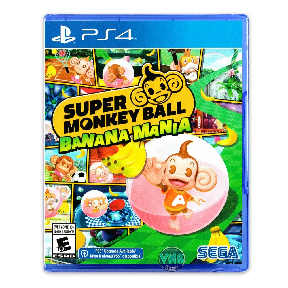 Jogo Super Monkey Ball Banana Mania, Playstation - PS4 Jogo Super Monkey Ball Banana Mania, Playstation - PS4
