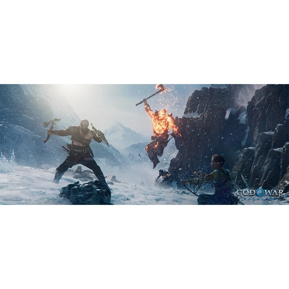 Jogo God of War Ragnarök, Edição Standard PS4 - Mídia Física Jogo God of War Ragnarök, Edição Standard PS4 - Mídia Física