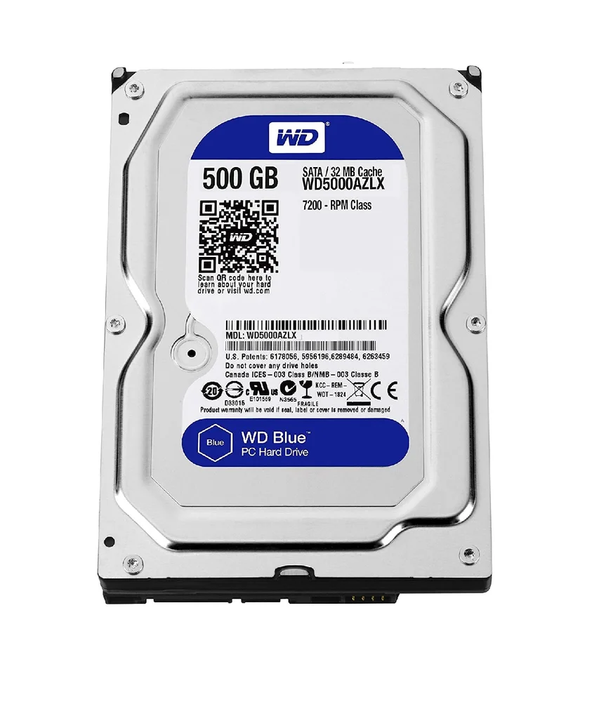 HD Blue 500GB Western Digital KaBuM