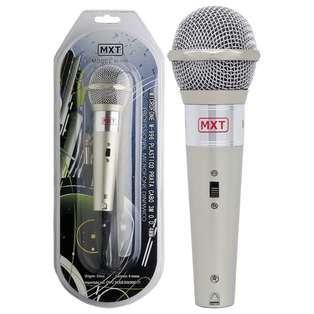 Microfone com Fio Mxt KaBuM