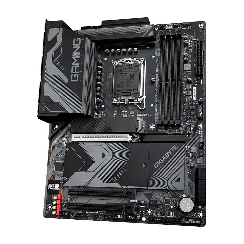 Placa-Mãe Gigabyte Z790 Gaming X AX, Intel LGA 1700, ATX, DDR5, Bluetooth 5.3 Placa-Mãe Gigabyte Z790 Gaming X AX, Intel LGA 1700, ATX, DDR5, Bluetooth 5.3