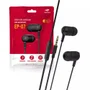 Fone De Ouvido Intra Ep-07bk C3tech P3 Jack 3.5mm Preto