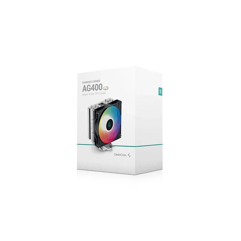 Cooler Deepcool Gammaxx Series Ag400 LED 120mm Rainbow - Preto