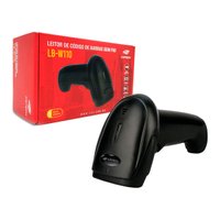 Leitor De Código De Barras C3tech Lb-w110bk, Sensor Cmos, 1d/2d, 200 Scans/Seg, Sem Fio, Preto